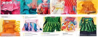 2026年夏季时尚趋势报告封面，多种流行色彩布料拼贴，视觉丰富，时尚感强，内容趋势报告配图